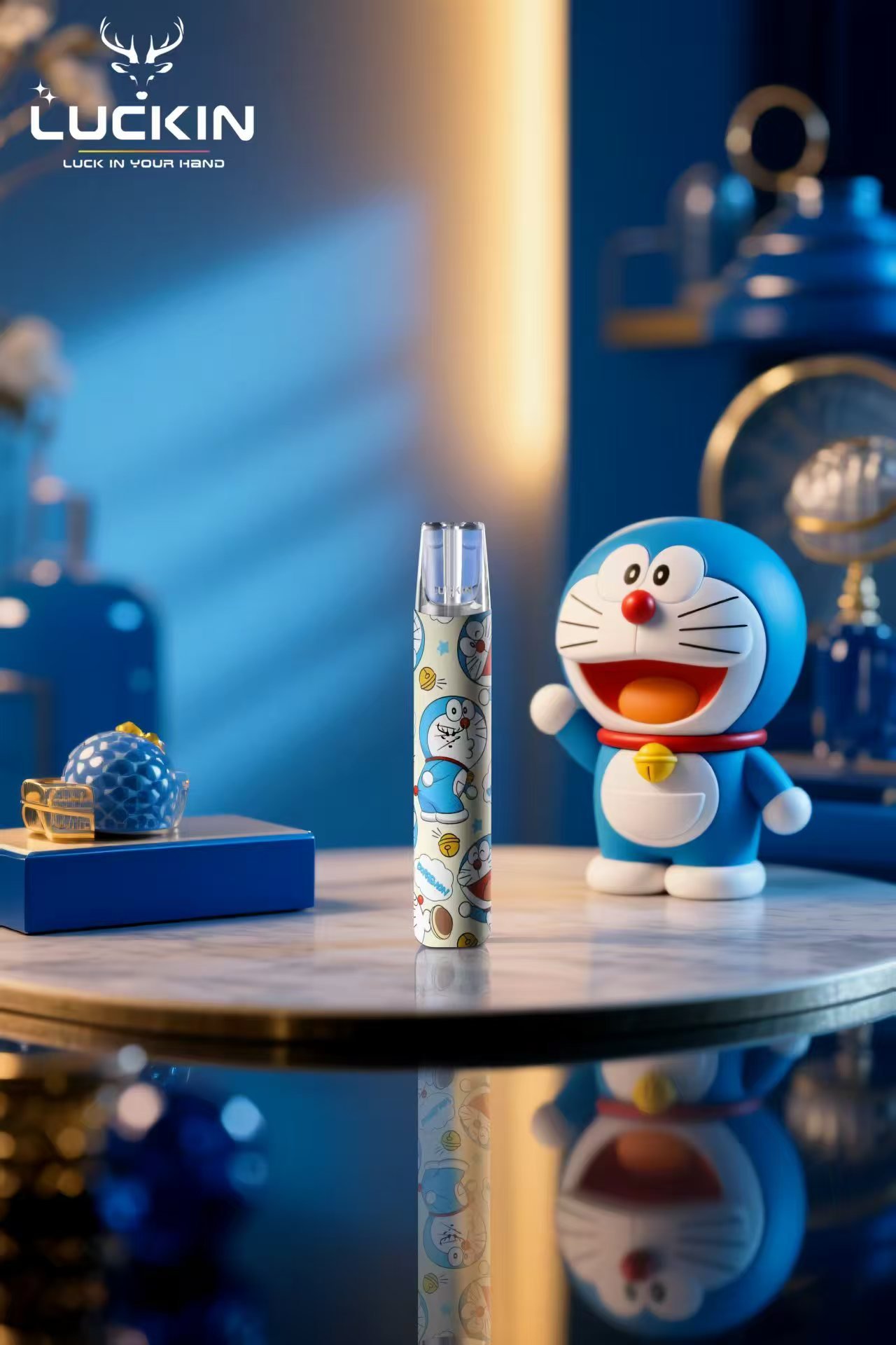 新品上市 LUCKIN幸運主機 叮噹貓 /史迪仔 /kitty貓 限量版 1 LUCKIN