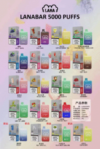 LANA大容量 5000口拋棄式電子煙 台灣現貨原裝正品 1 LANA