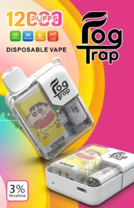 【人氣爆款】Fog Trap 12000 口|卡通款拋棄式 × 台灣熱賣 711到付 3 Fog Trap