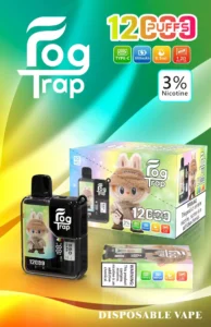 【人氣爆款】Fog Trap 12000 口|卡通款拋棄式 × 台灣熱賣 711到付 4 Fog Trap 12000 口